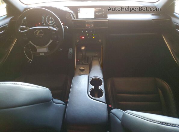 JTHBA1D24J5075584 2018 LEXUS IS Gray წინა პანელის ხედი