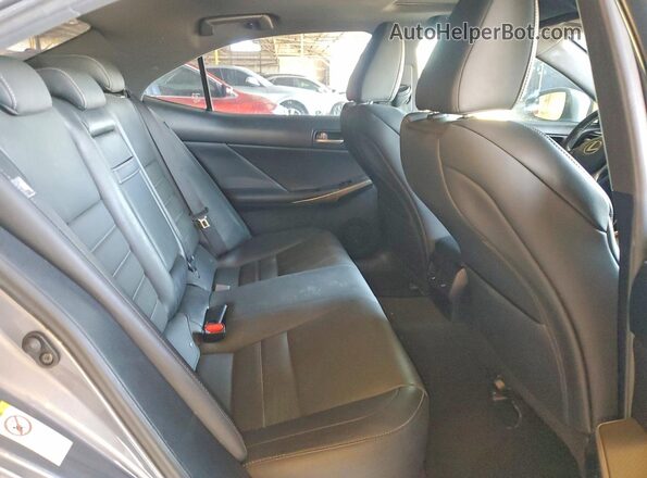 JTHBA1D24J5075584 2018 LEXUS IS Gray უკანა სავარძლების ხედი