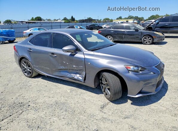 JTHBA1D25G5005472 2016 LEXUS IS Gray წინა მარჯვენა