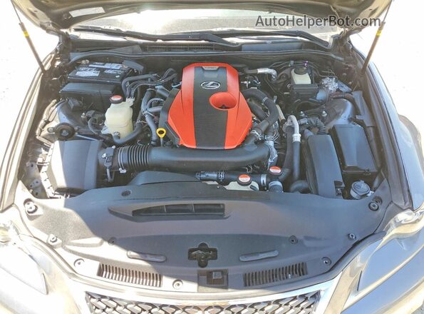 JTHBA1D25G5005472 2016 LEXUS IS Gray უკანა სალონის ხედი
