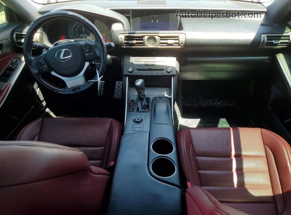 JTHBA1D25G5005472 2016 LEXUS IS Gray წინა პანელის ხედი