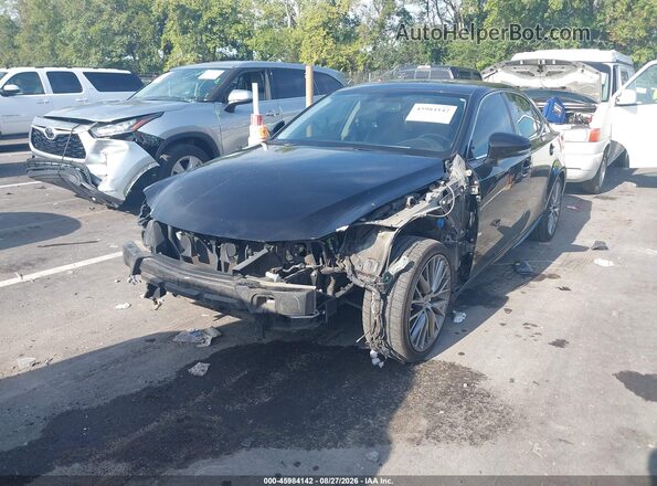 JTHBA1D25G5008596 2016 LEXUS IS 200T Black Widok z przodu