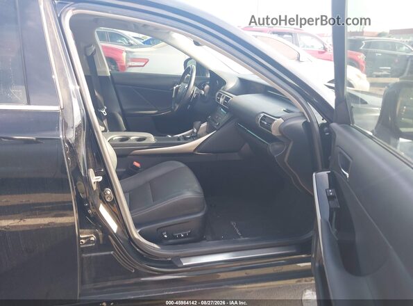 JTHBA1D25G5008596 2016 LEXUS IS 200T Black Widok wnętrza z przodu
