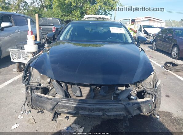 JTHBA1D25G5008596 2016 LEXUS IS 200T Black Widok wnętrza z tyłu