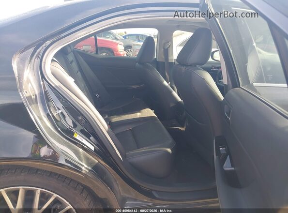 JTHBA1D25G5008596 2016 LEXUS IS 200T Black Widok naklejki z numerem VIN