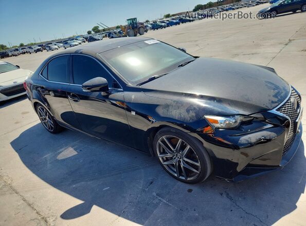 JTHBA1D25G5034504 2016 LEXUS IS Black Front right