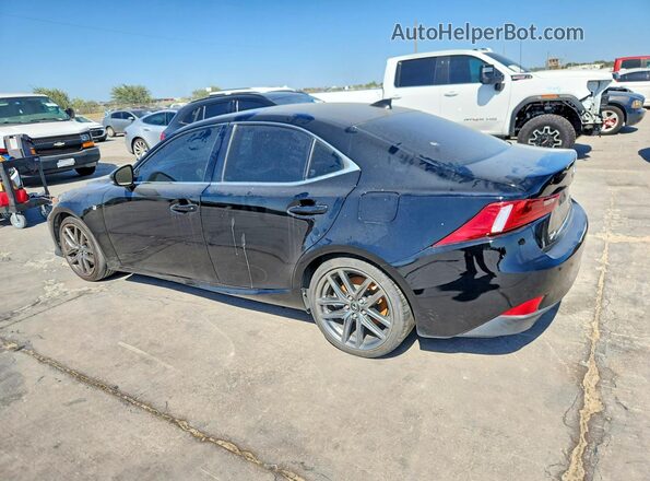 JTHBA1D25G5034504 2016 LEXUS IS Black Rear left