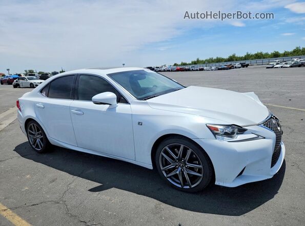 JTHBA1D25G5037001 2016 LEXUS IS White Front right