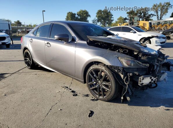 JTHBA1D25H5039235 2017 LEXUS IS Серый Передняя правая четверть