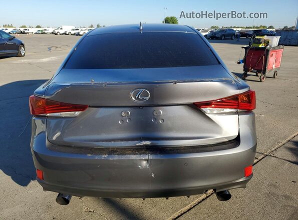 JTHBA1D25H5039235 2017 LEXUS IS Серый Вид сзади