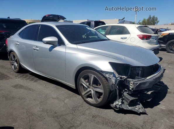 JTHBA1D25H5041793 2017 LEXUS IS Silver Delantero derecho