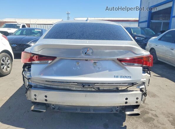 JTHBA1D25H5041793 2017 LEXUS IS Silver Vista trasera