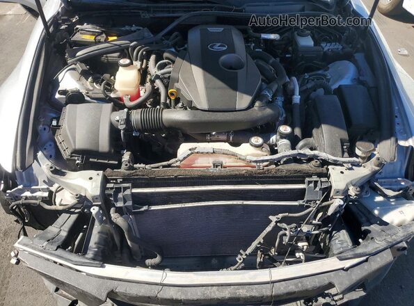 JTHBA1D25H5041793 2017 LEXUS IS Silver Vista interior trasera