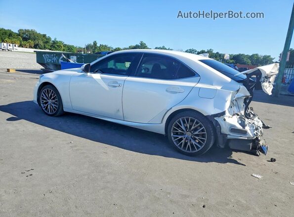 JTHBA1D25H5055385 2017 LEXUS IS White Задня ліва чверть