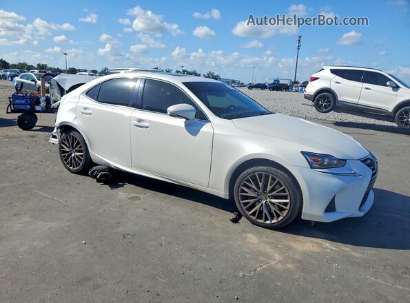 JTHBA1D25H5055385 2017 LEXUS IS White Передня права чверть