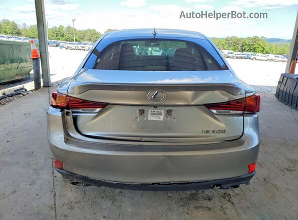 JTHBA1D25J5078512 2018 LEXUS IS Silver უკანა ხედი
