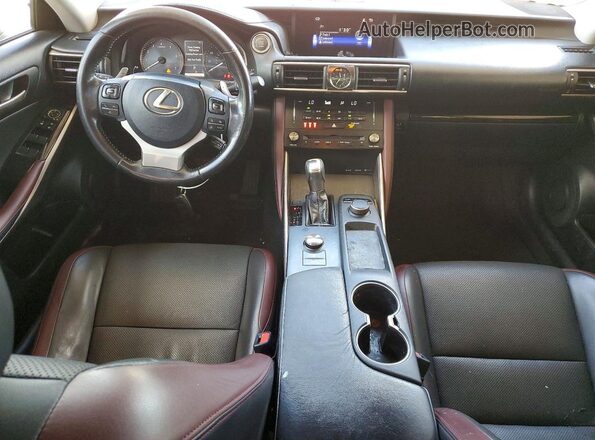JTHBA1D25J5078512 2018 LEXUS IS Silver წინა პანელის ხედი
