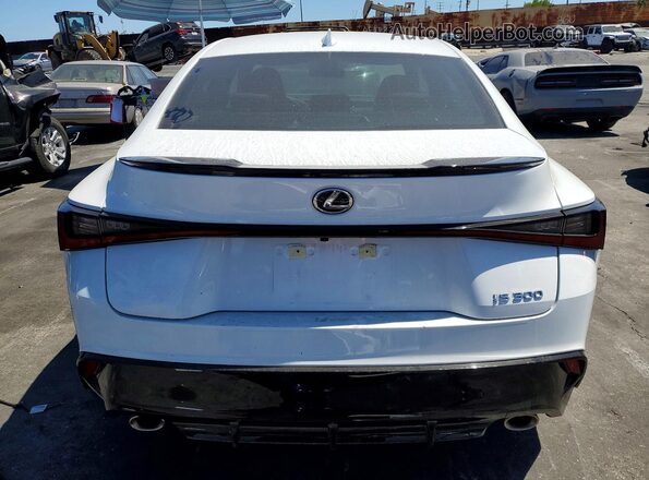 JTHBA1D25S5135342 2025 LEXUS IS White Հետևի տեսք