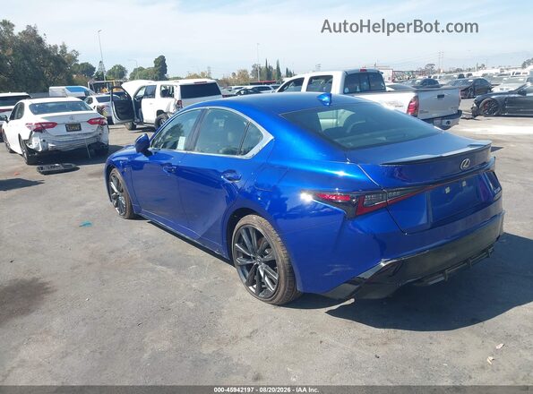 JTHBA1D25S5135731 2025 LEXUS IS 300 Blue Հետևի ձախ