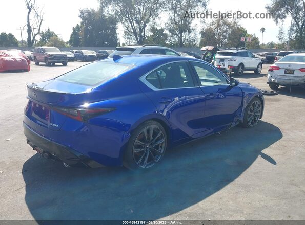 JTHBA1D25S5135731 2025 LEXUS IS 300 Blue Հետևի աջ