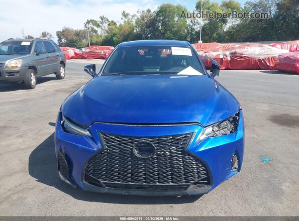 JTHBA1D25S5135731 2025 LEXUS IS 300 Blue Սարքավորումների վահանակի տեսք