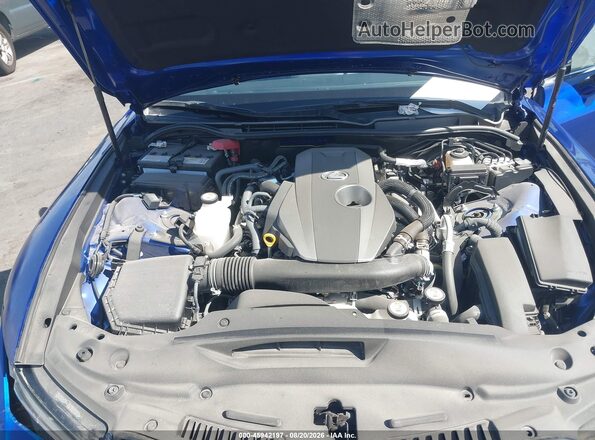 JTHBA1D25S5135731 2025 LEXUS IS 300 Blue Հետևի տեսք