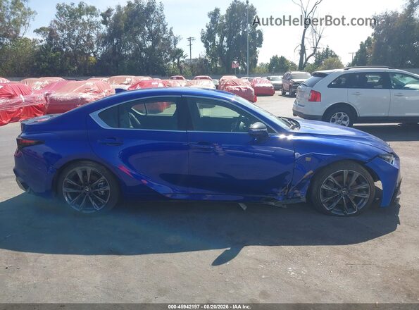 JTHBA1D25S5135731 2025 LEXUS IS 300 Blue Սալոնի հետևի տեսք