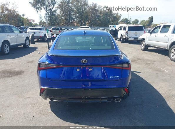 JTHBA1D25S5135731 2025 LEXUS IS 300 Blue 