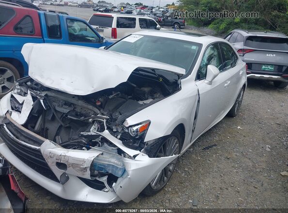 JTHBA1D26G5013130 2016 LEXUS IS 200T White Front left