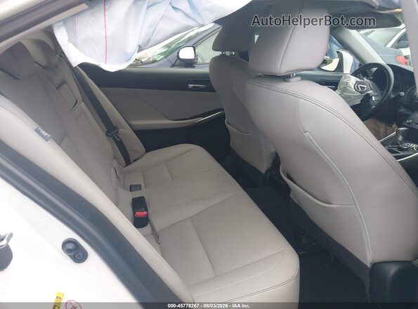 JTHBA1D26G5013130 2016 LEXUS IS 200T White VIN sticker view