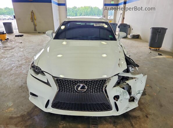 JTHBA1D26G5028162 2016 LEXUS IS White Դիմացի տեսք
