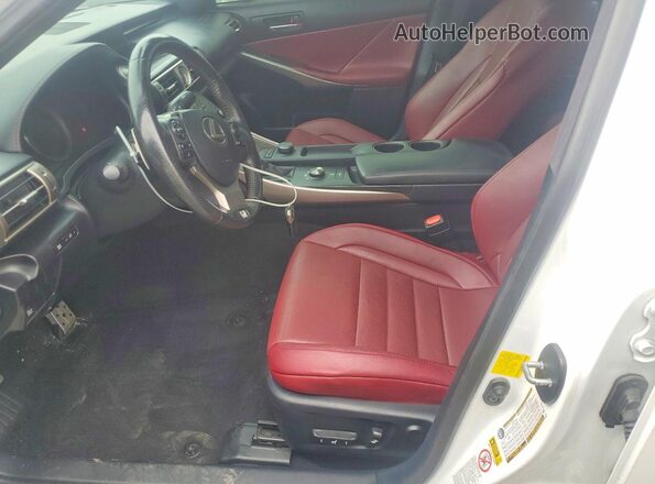 JTHBA1D26G5028162 2016 LEXUS IS White Սալոնի դիմացի տեսք