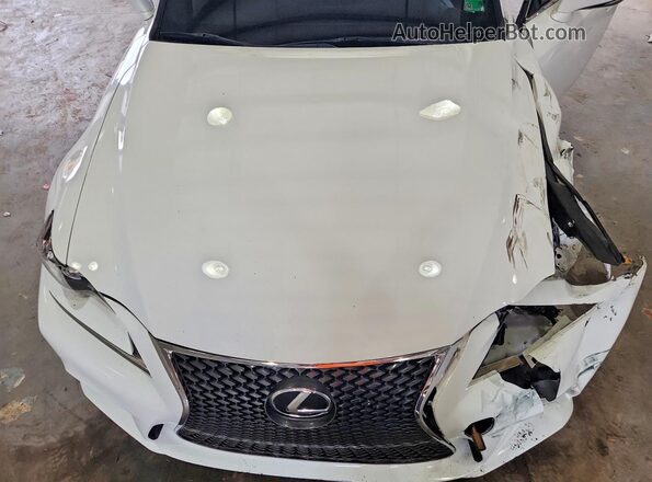 JTHBA1D26G5028162 2016 LEXUS IS White Սալոնի հետևի տեսք