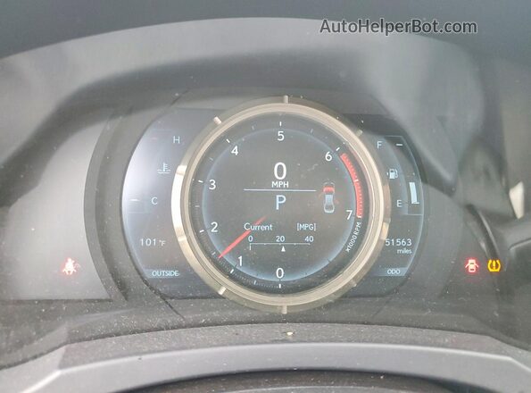 JTHBA1D26G5035645 2016 LEXUS IS Gray Vista del cuadro de instrumentos