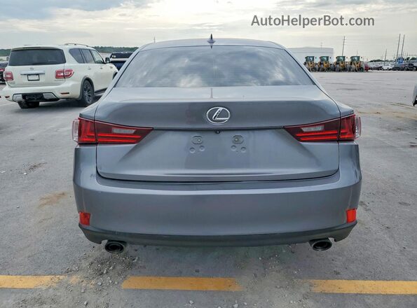 JTHBA1D26G5035645 2016 LEXUS IS Gray Vista trasera