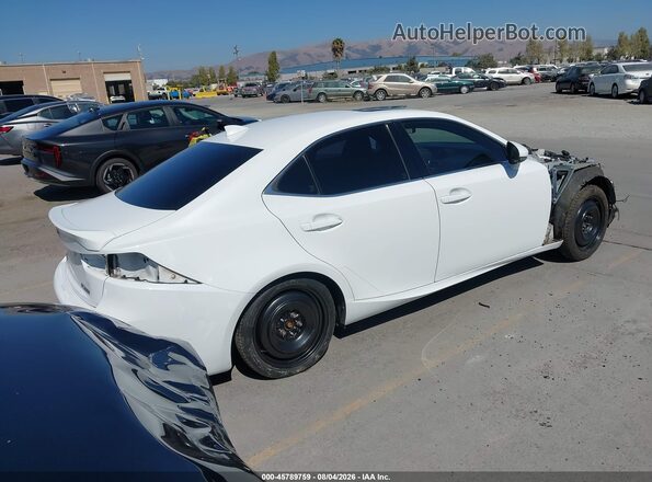 JTHBA1D26H5043195 2017 LEXUS IS 200T White Tył prawy