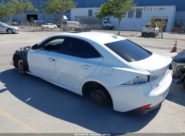 JTHBA1D26H5043195 2017 LEXUS IS 200T White Tył lewy