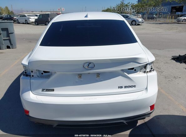 JTHBA1D26H5043195 2017 LEXUS IS 200T White 