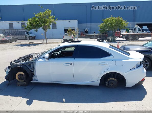 JTHBA1D26H5043195 2017 LEXUS IS 200T White Widok wnętrza 360 stopni