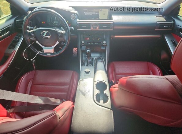 JTHBA1D26H5052396 2017 LEXUS IS Gray Widok deski rozdzielczej