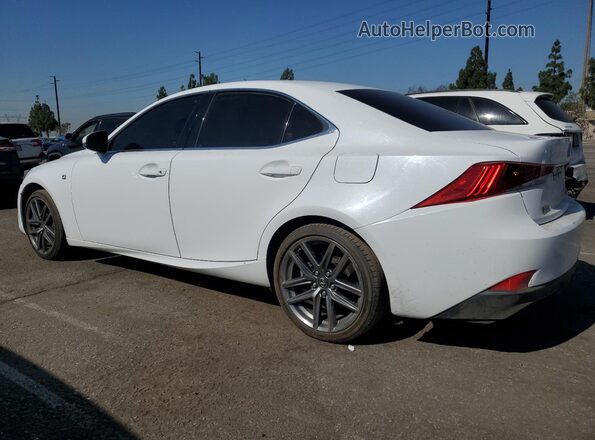 JTHBA1D26H5052933 2017 LEXUS IS White Trasero izquierdo