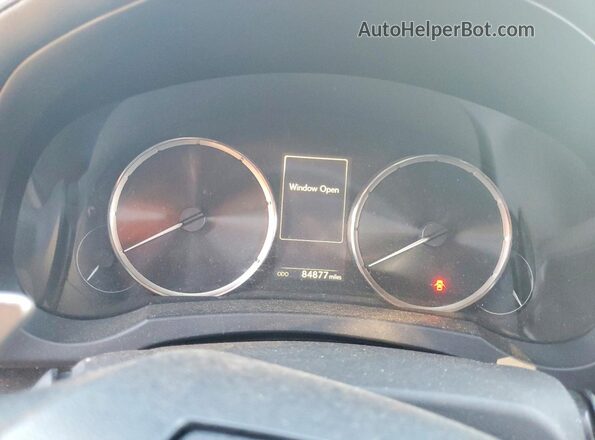 JTHBA1D26J5072119 2018 LEXUS IS Silver Widok zestawu wskaźników