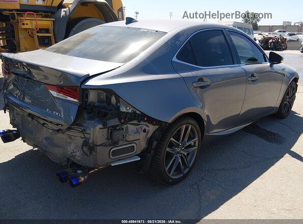 JTHBA1D26J5072587 2018 LEXUS IS 300 Gray Tył prawy