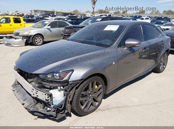 JTHBA1D26J5072587 2018 LEXUS IS 300 Gray Przód lewy