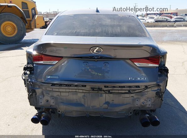 JTHBA1D26J5072587 2018 LEXUS IS 300 Gray 