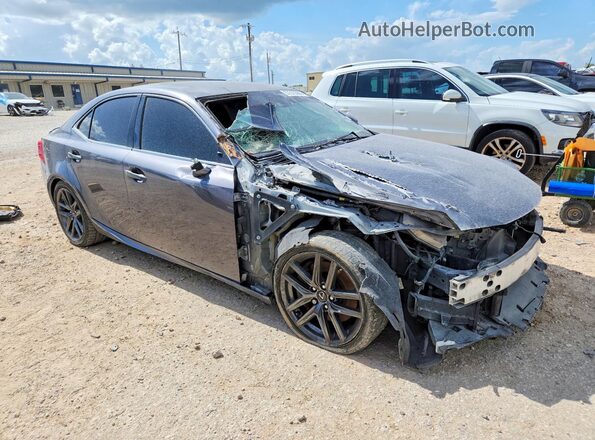 JTHBA1D26J5078289 2018 LEXUS IS Gray Առջևի աջ