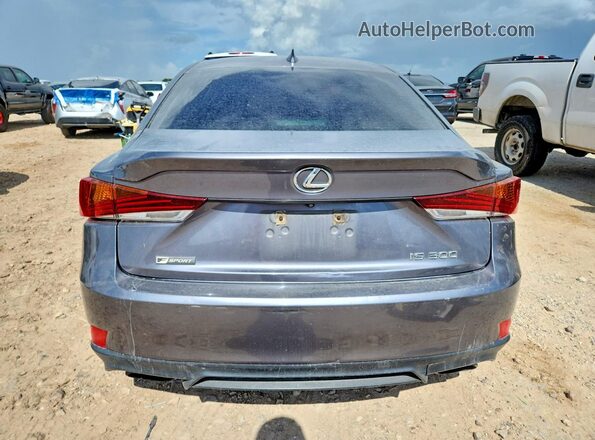 JTHBA1D26J5078289 2018 LEXUS IS Gray Հետևի տեսք