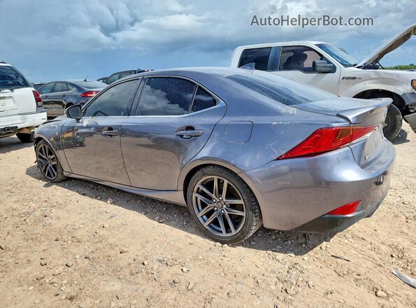 JTHBA1D26J5078289 2018 LEXUS IS Gray Հետևի ձախ