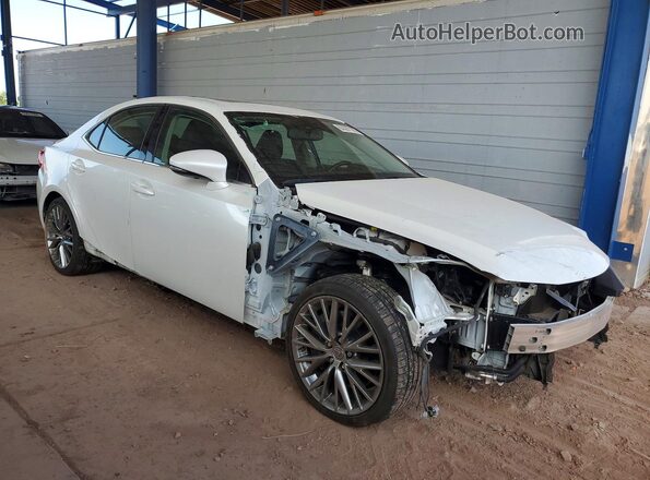 JTHBA1D27G5007353 2016 LEXUS IS Белый Передняя правая четверть