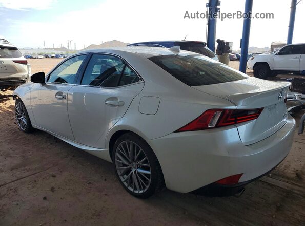 JTHBA1D27G5007353 2016 LEXUS IS Белый Задняя левая четверть